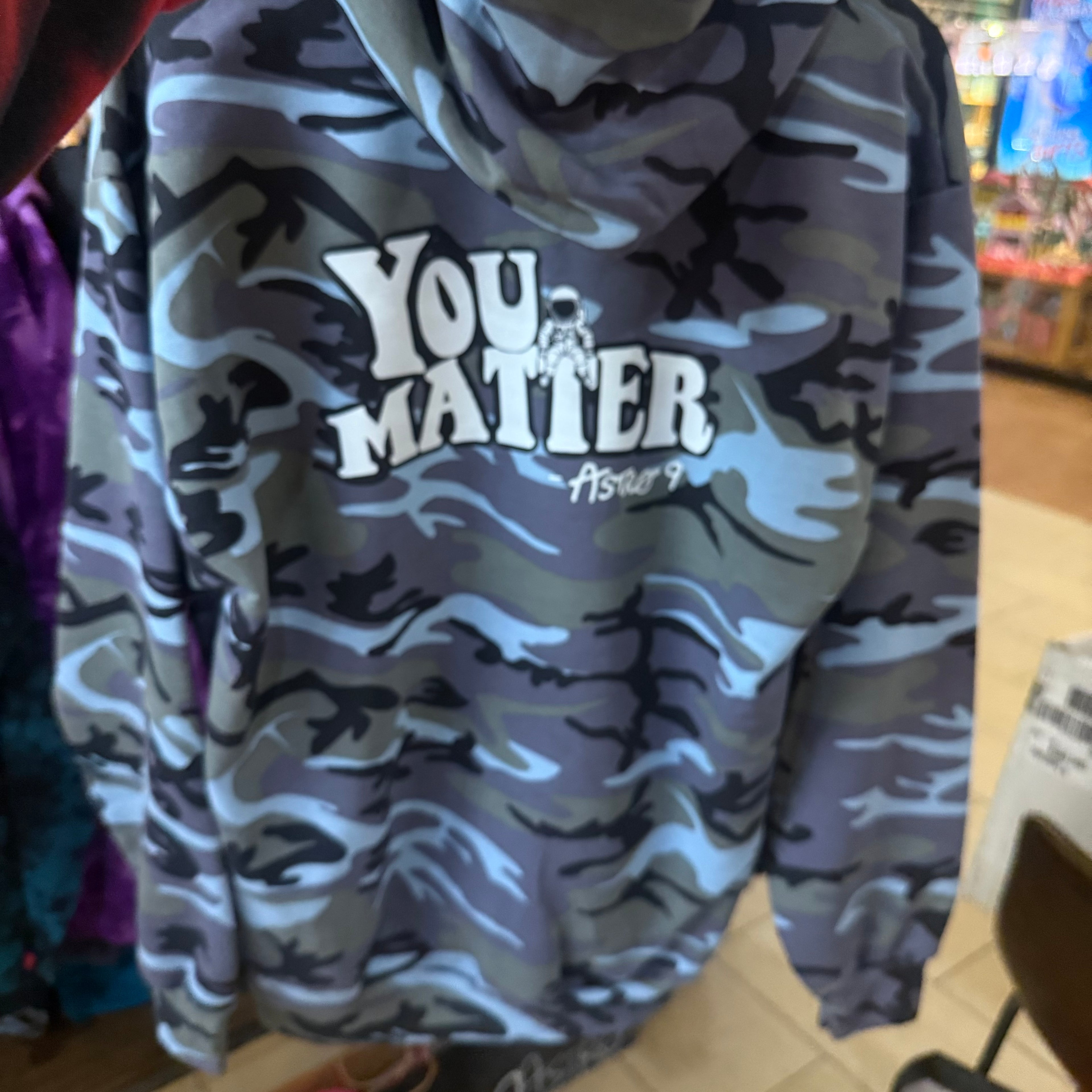 “You Matter” Camo Hoodie