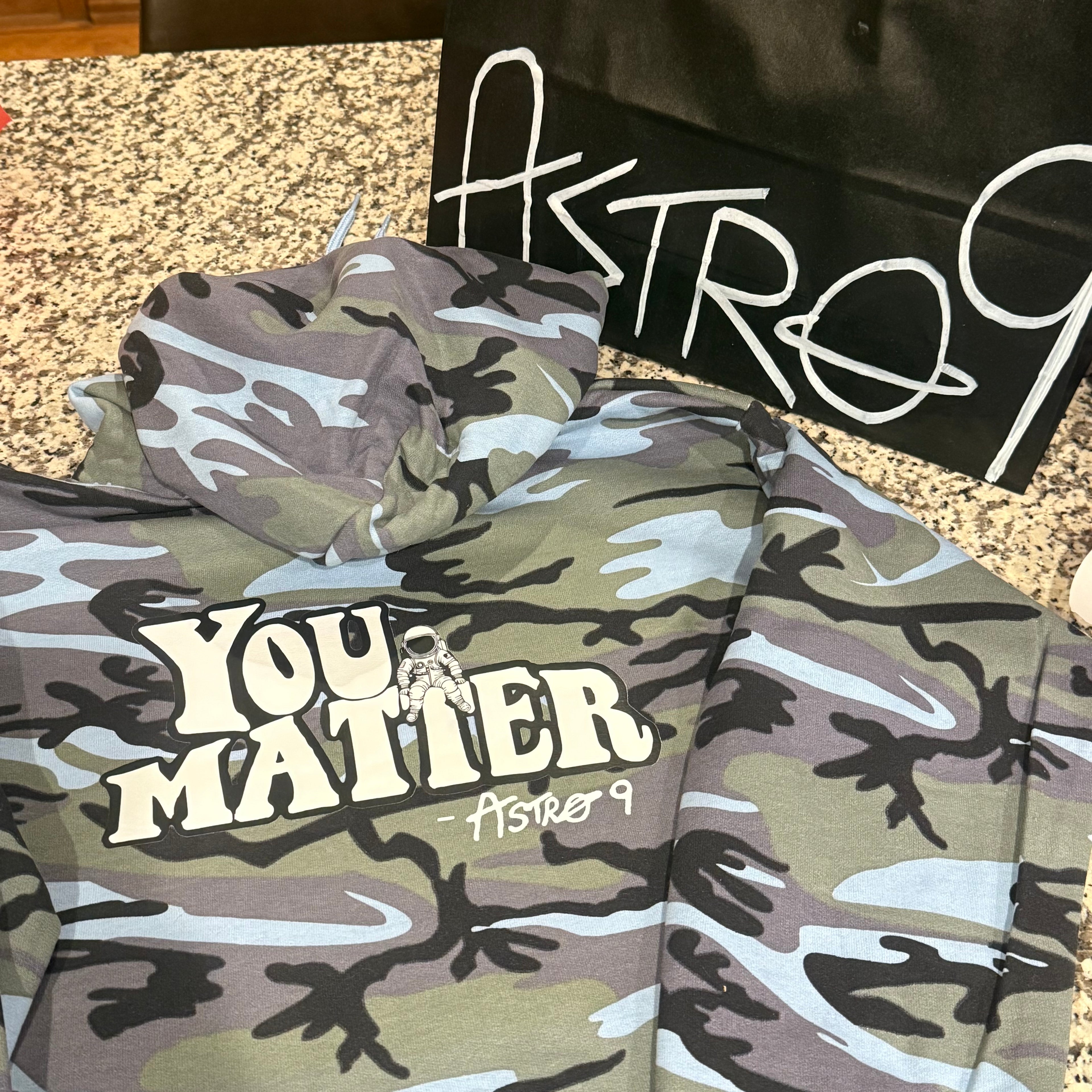 “You Matter” Camo Hoodie
