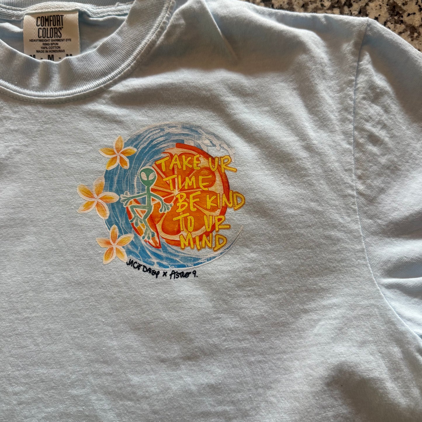 “Be Kind 2 UR Mind” Tee!  ASTRO 9 X Jacie Daisy collection