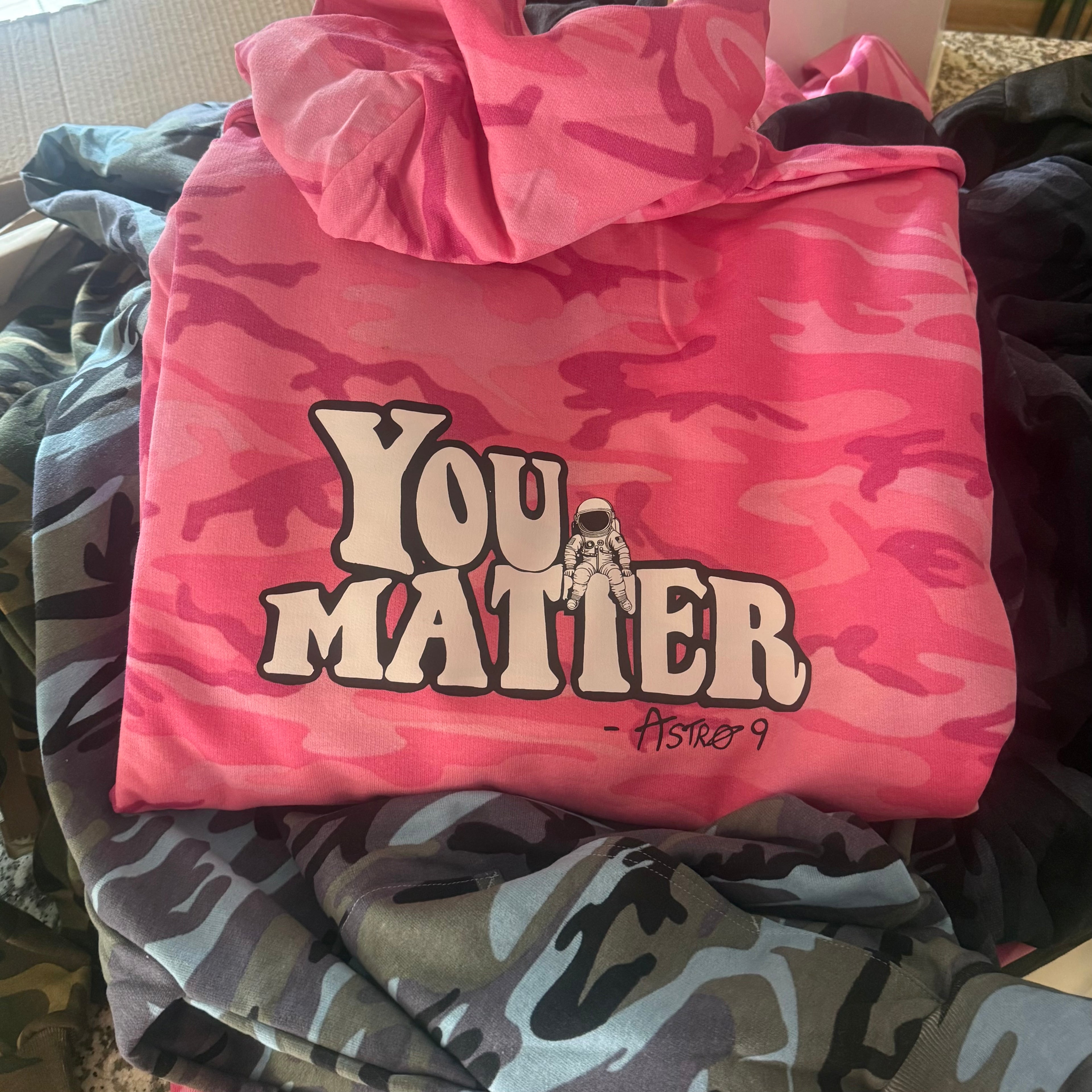 “You Matter” Camo Hoodie