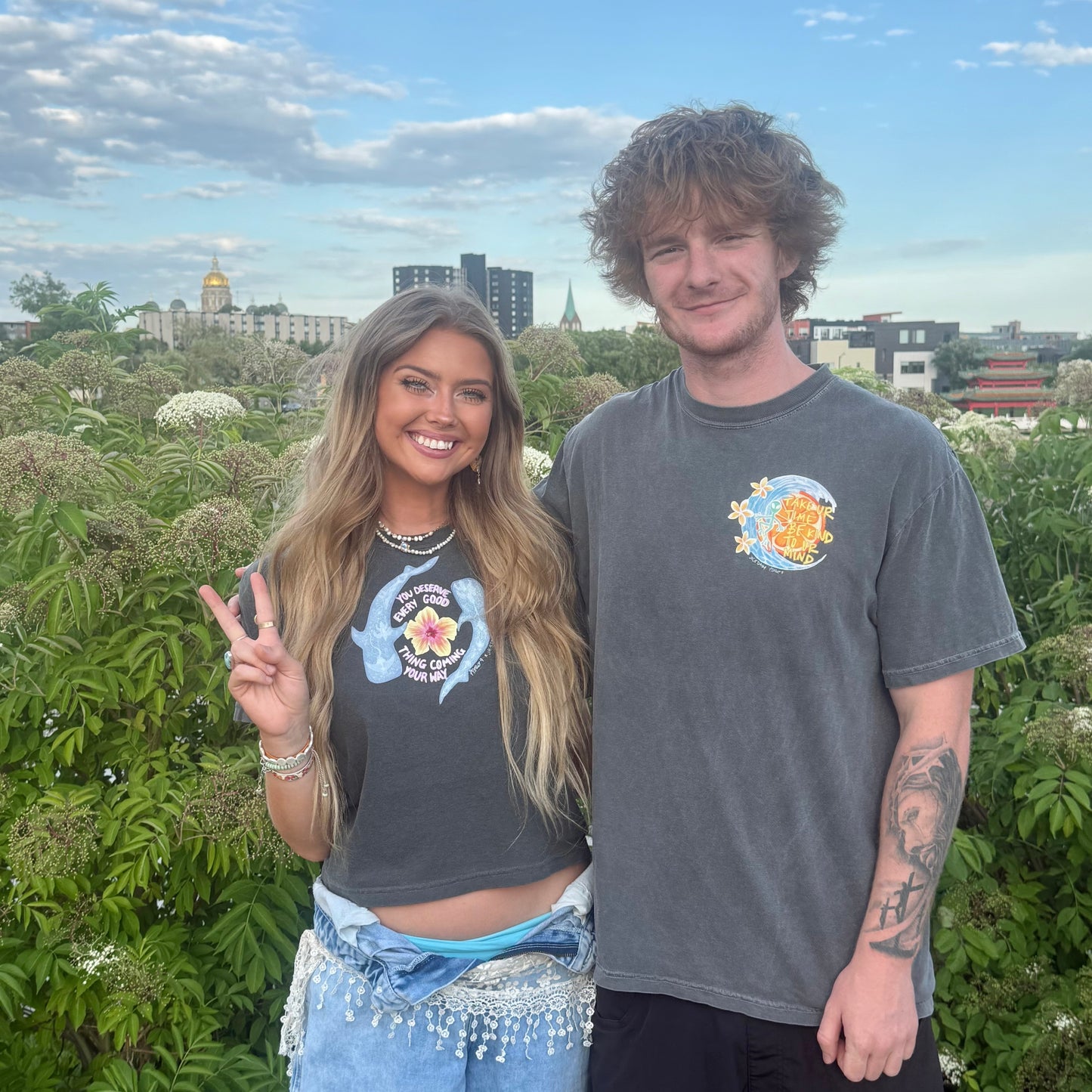 “Be Kind 2 UR Mind” Tee!  ASTRO 9 X Jacie Daisy collection