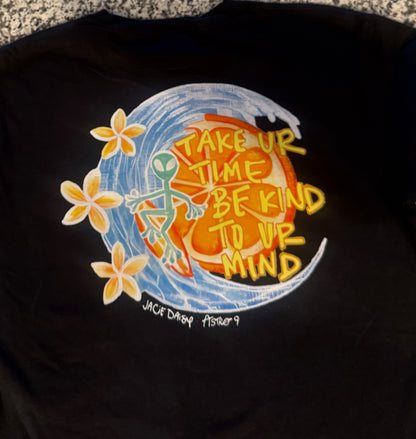 “Be Kind 2 UR Mind” Tee!  ASTRO 9 X Jacie Daisy collection