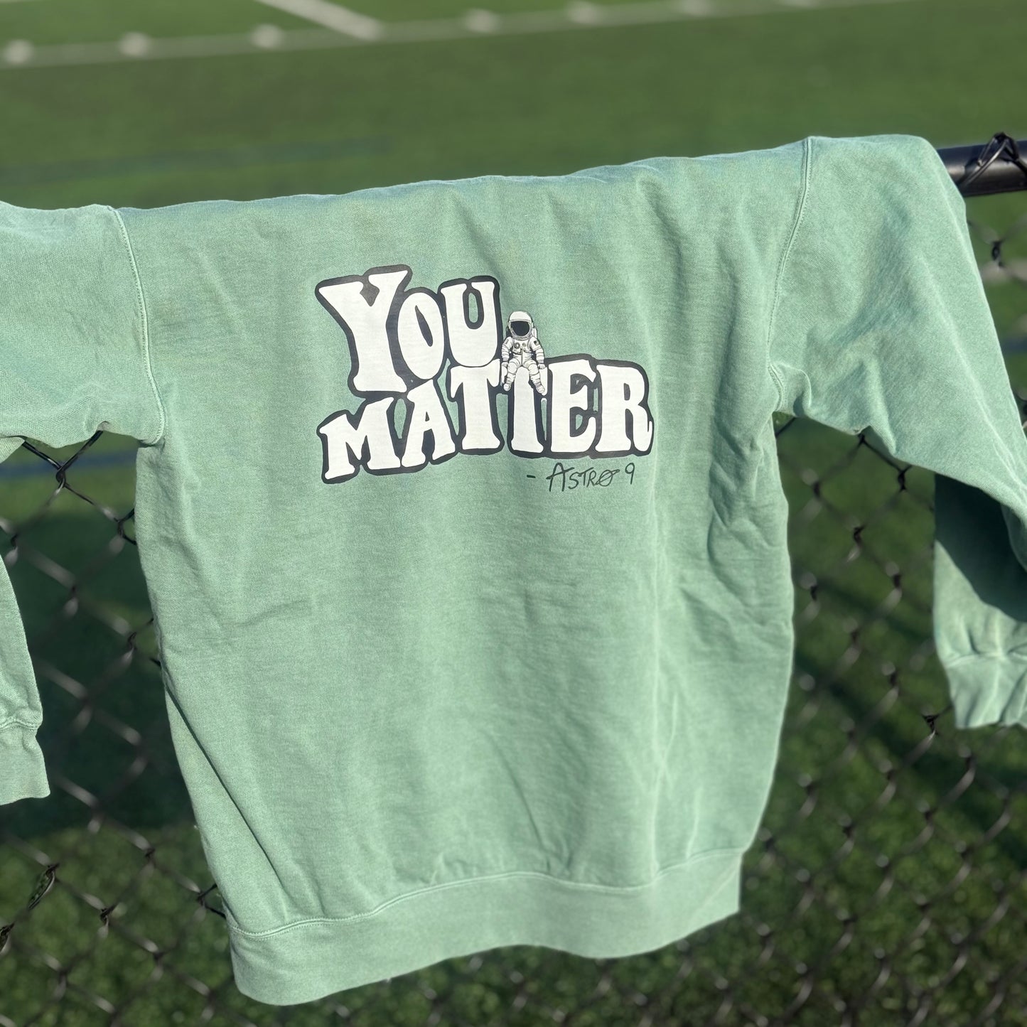 “You Matter” Green Hoodie