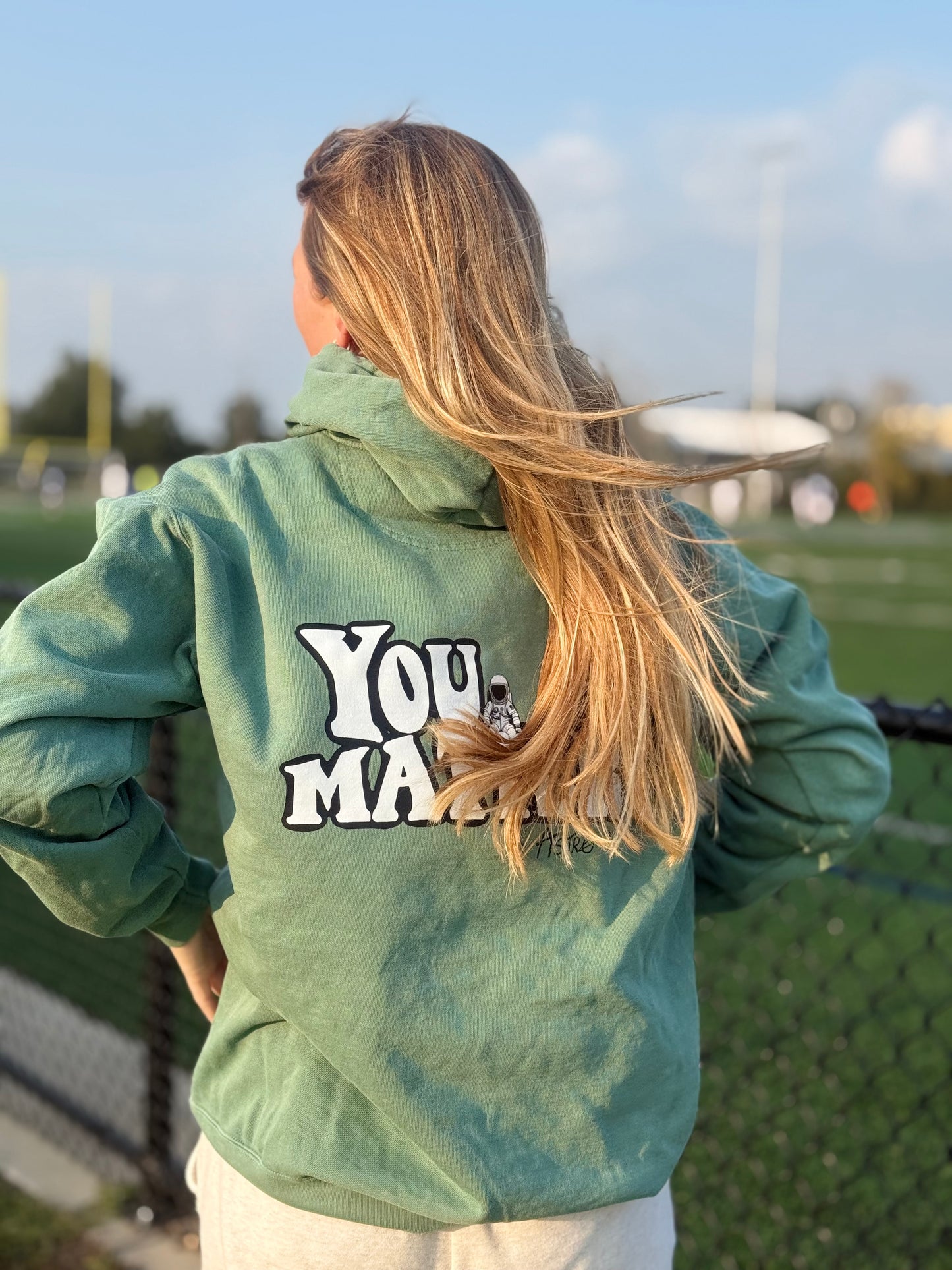 “You Matter” Green Hoodie